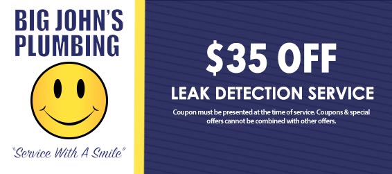 discount on leak detection service